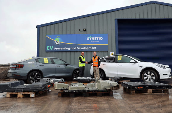 SYNETIQ collaborates with Allye Energy for innovative repurposing of electric vehicle battery packs