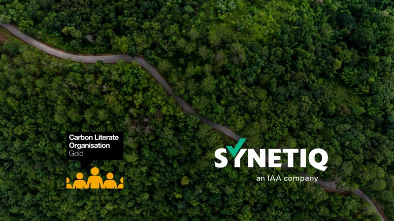 SYNETIQ awarded Gold status by Carbon Literacy Project