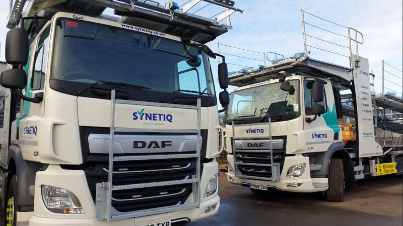 SYNETIQ futureproofs its fleet with ten new DVS compliant transporters