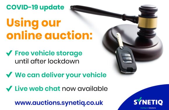 SYNETIQ Auction COVID 19 update