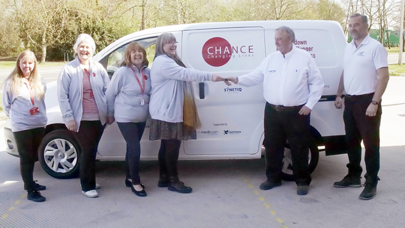 Chance Changing Lives and SYNETIQ work together to drive down homelessness, hunger and poverty