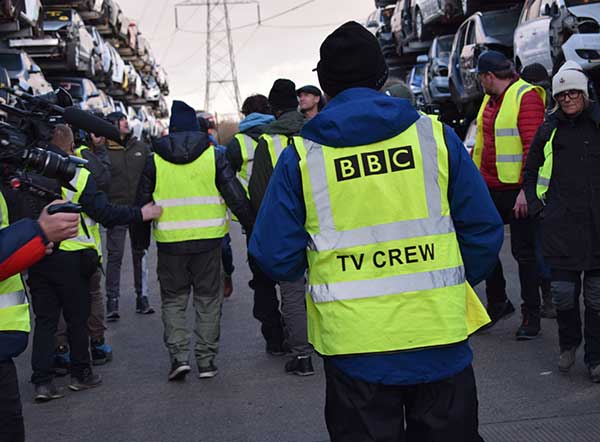 BBC’s Top Gear stars spotted in South Yorkshire