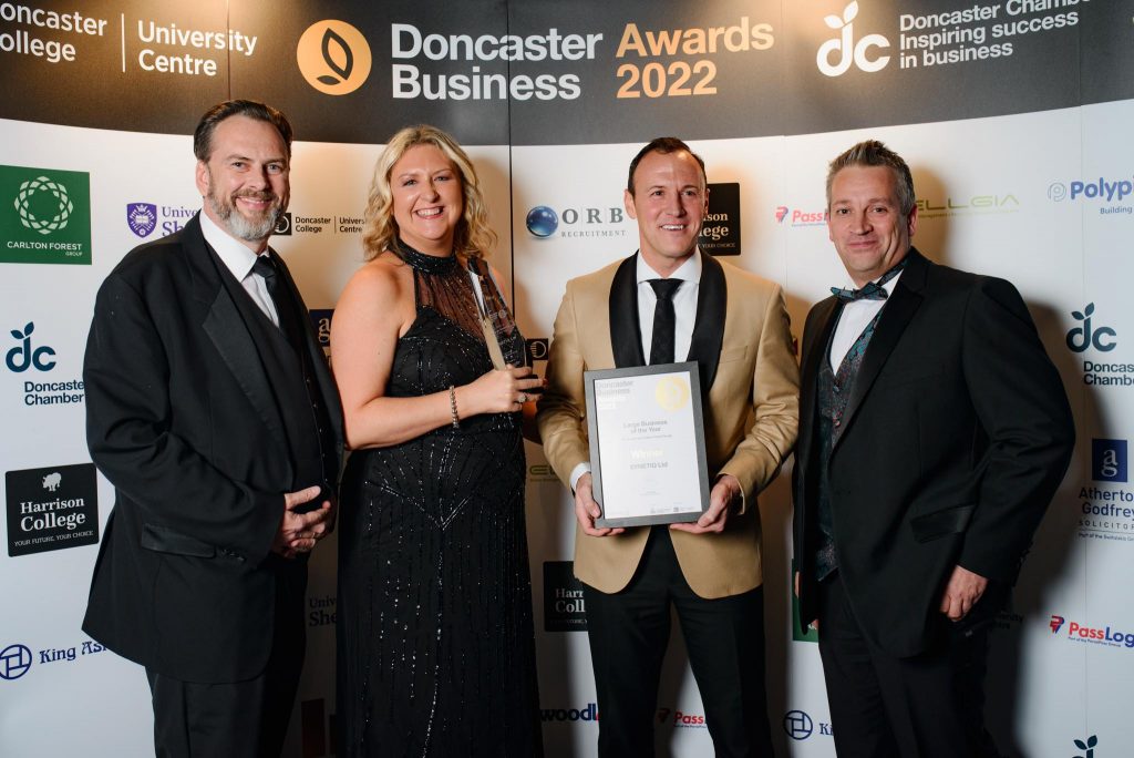 named as Doncaster’s Large Business of the Year