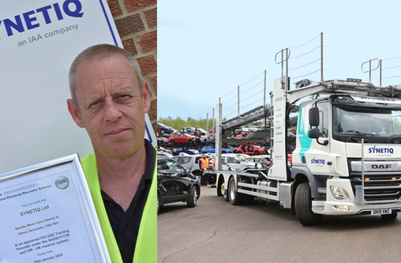 SYNETIQ becomes the first IVR accredited training provider in the vehicle recycling industry