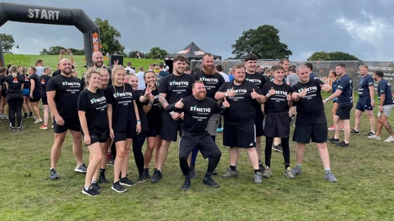 SYNETIQ team takes on Tough Mudder challenge for charity