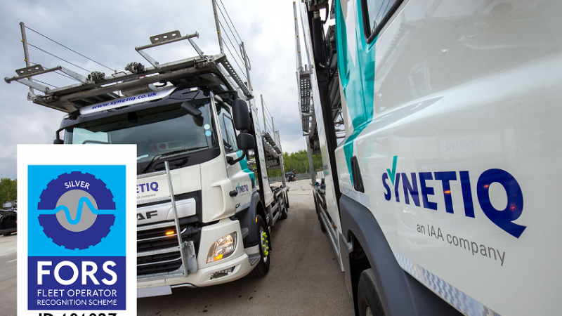 SYNETIQ drives forward with silver FORS accreditation