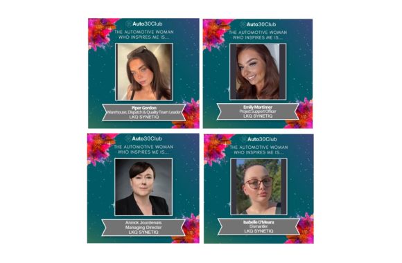 The Automotive women who inspire us are Annick Jourdenais, Piper Gordon, Emily Mortimer and Isabelle O’Meara!